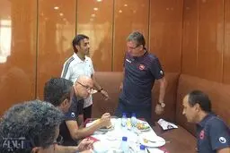 عکسی از ناهار خطیبی با کسی که هیچ‌گاه به رسول اعتقاد نداشت!