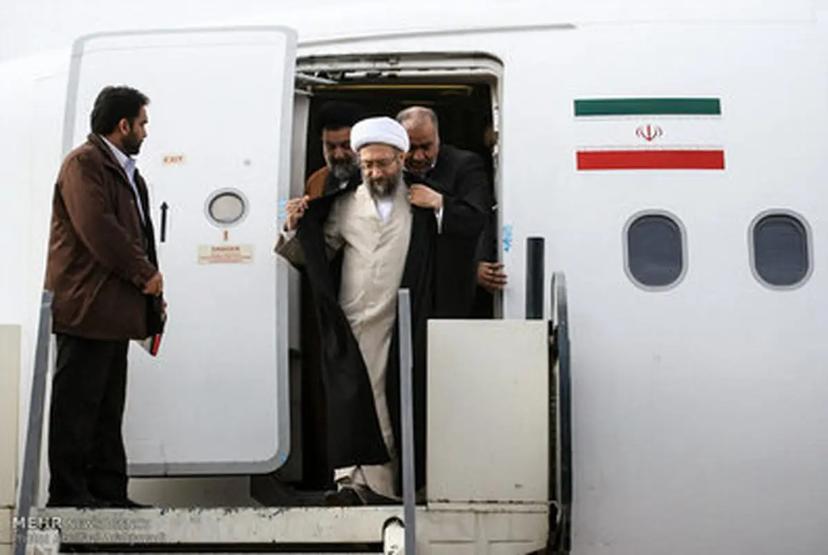 سفر ‎آیت الله لاریجانی به لرستان به روایت تصویر