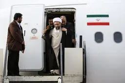 سفر ‎آیت الله لاریجانی به لرستان به روایت تصویر