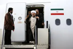 سفر ‎آیت الله لاریجانی به لرستان به روایت تصویر
