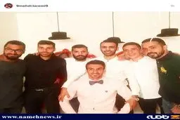 پرسپولیسی ها در جشن تولد ماهینی/عکس