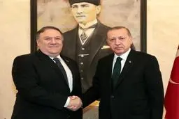 دیدار پمپئو با اردوغان / تصاویر