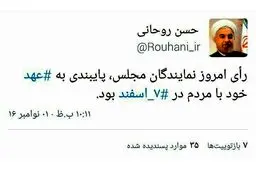 نظر روحانی درباره جلسه رای اعتماد 3 وزیر