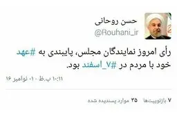 نظر روحانی درباره جلسه رای اعتماد 3 وزیر