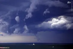 عکس/ پدیده نادر در آسمان سیدنی