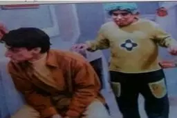 عکسی قدیمی از امیر نوری و ارژنگ امیرفضلی