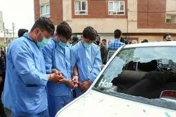 تصاویر دیده نشده از دستگیری اراذل و اوباش محله فلاح