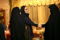 حضور مهناز افشار و ابتکار در منزل صادق طباطبائی/تصاویر