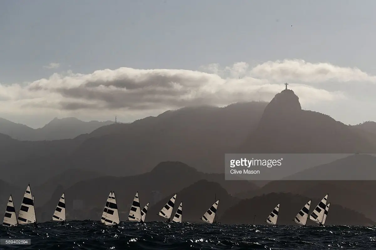 نمایی زیبا از مسابقات قایقرانی ریو 2016