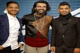 دو ستاره پرسپولیس در کنسرت هوروش بند/عکس