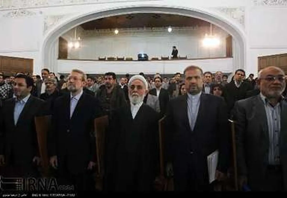 همایش نقش پژوهش در فرایند قانونگذاری با حضور ناطق نوری و لاریجانی/ تصاویر