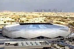 ورزشگاه جديد و شگفت انگيز قطر براي جام جهاني رونمايي شد + عكس