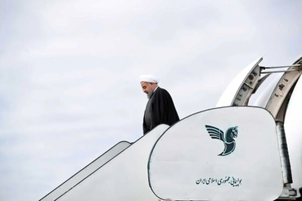 حواشی ورود روحانی به سنندج/ تصاویر