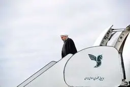 حواشی ورود روحانی به سنندج/ تصاویر