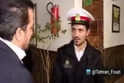 ببینید: ضارب مست به چنگال قانون افتاد!