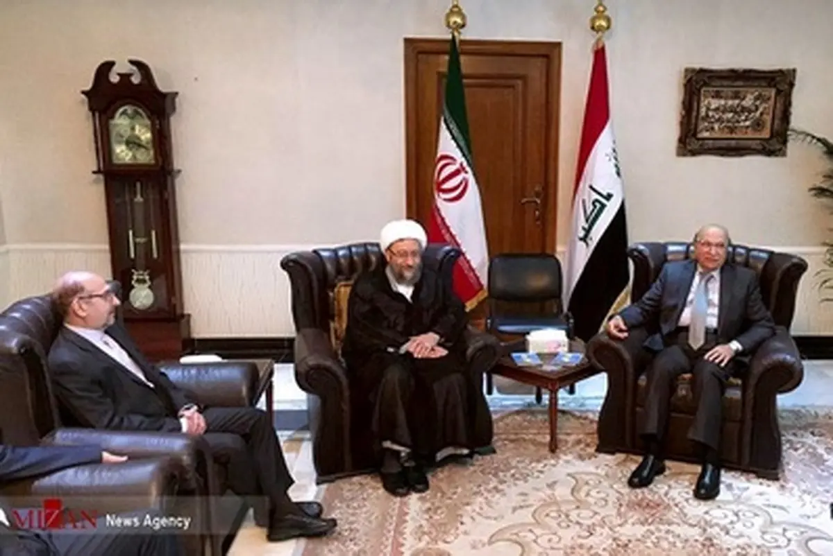 دیدارهای رییس قوه‌قضاییه در عراق/تصاویر