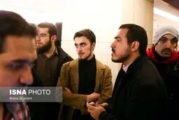 عکس / سید احمد خمینی در چهارمین روز جشنواره فیلم فجر