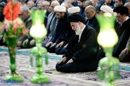یکی از آخرین اقامه‌های نماز جماعت مرحوم آیت‌الله هاشمی شاهرودی