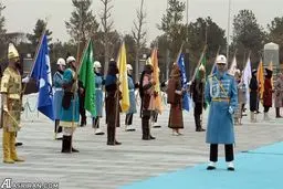 اردوغان دوباره سربازان عثمانی را به خط کرد/ عکس