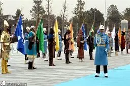 اردوغان دوباره سربازان عثمانی را به خط کرد/ عکس