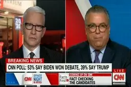 سی ان ان: بایدن برنده آخرین مناظره بود