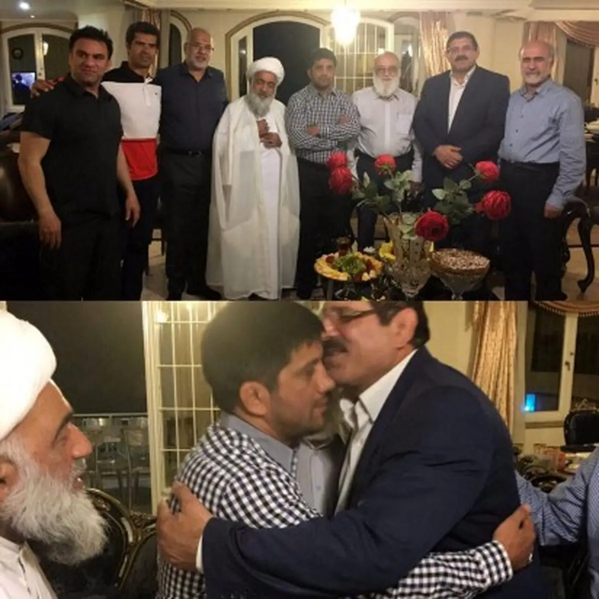 مراسم آشتي كنان جديدي و دبير/عكس