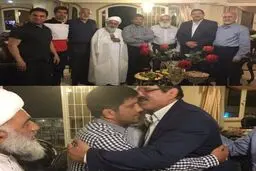 مراسم آشتي كنان جديدي و دبير/عكس