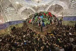 عکس زیبای"رویترز"از ضریح حضرت عباس(ع)
