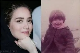 عکس / بهنوش طباطبایی در دوران کودکی