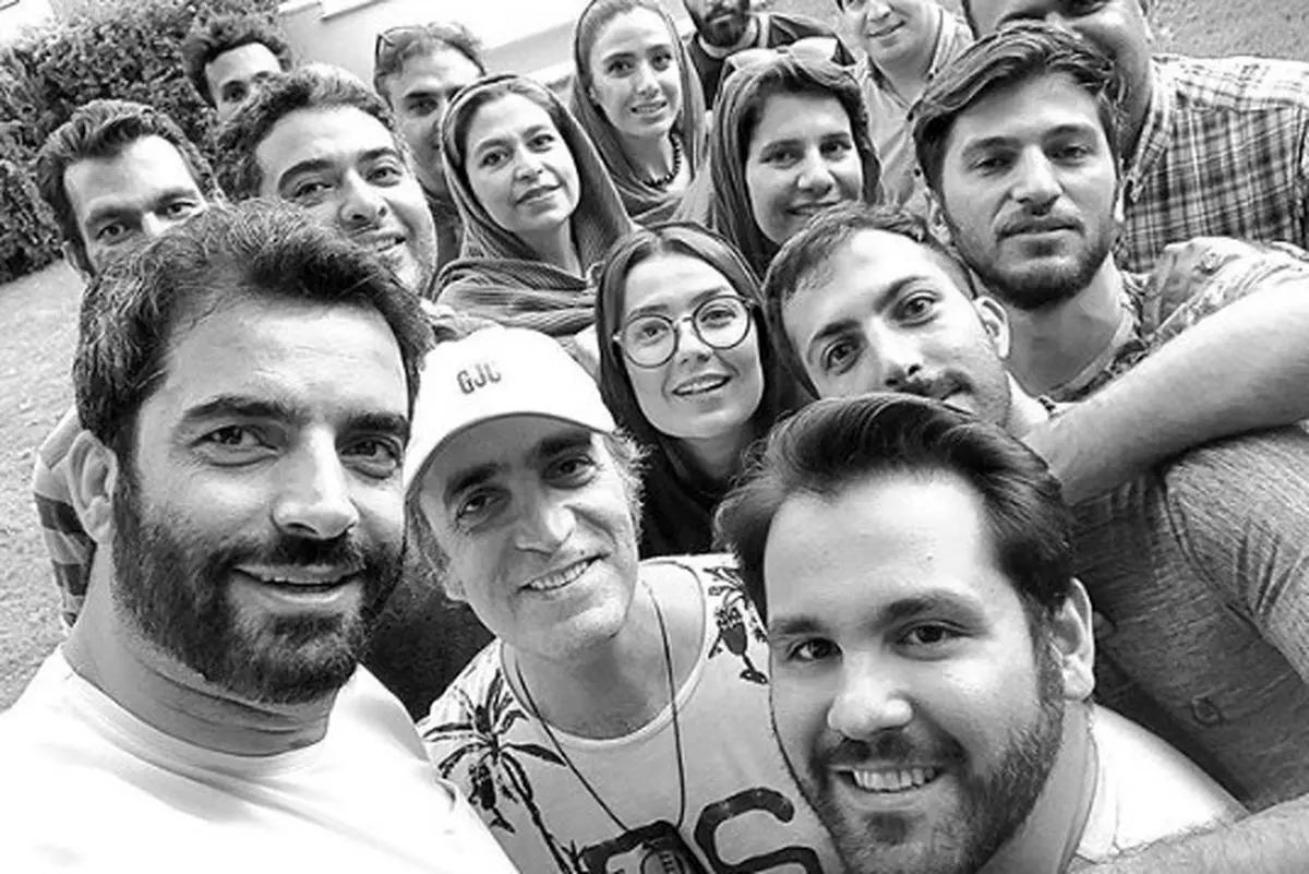 منوچهر هادی با عوامل مجموعه جدید دل