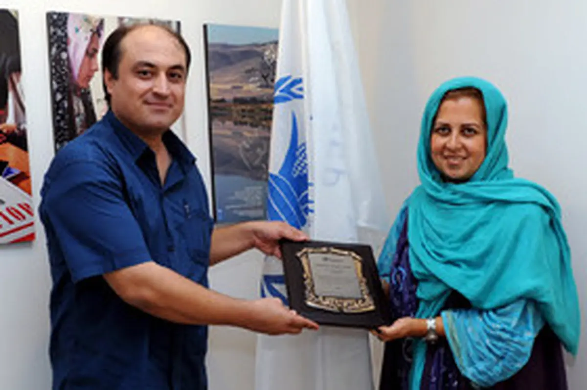 تقدیر برنامه‌ جهانی غذا از هنرمند و روزنامه‌نگار ایرانی