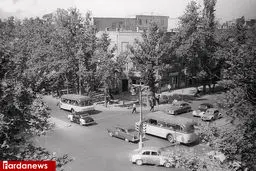 چهارراه ولیعصر ، 60 سال قبل/ عکس