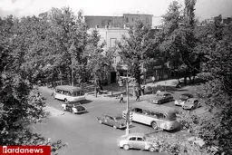 چهارراه ولیعصر ، 60 سال قبل/ عکس