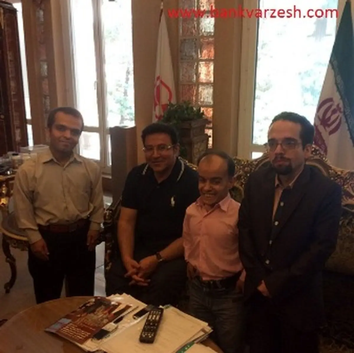 اینستاگرامی جالب از عابربانک پرسپولیس