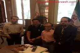 اینستاگرامی جالب از عابربانک پرسپولیس