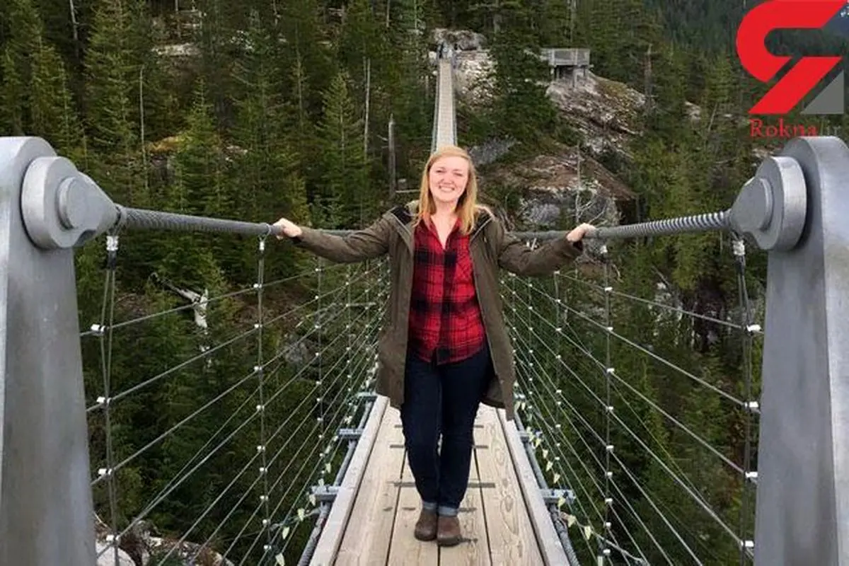 این زن جوان یک رژیم عجیب گرفته است! + عکس