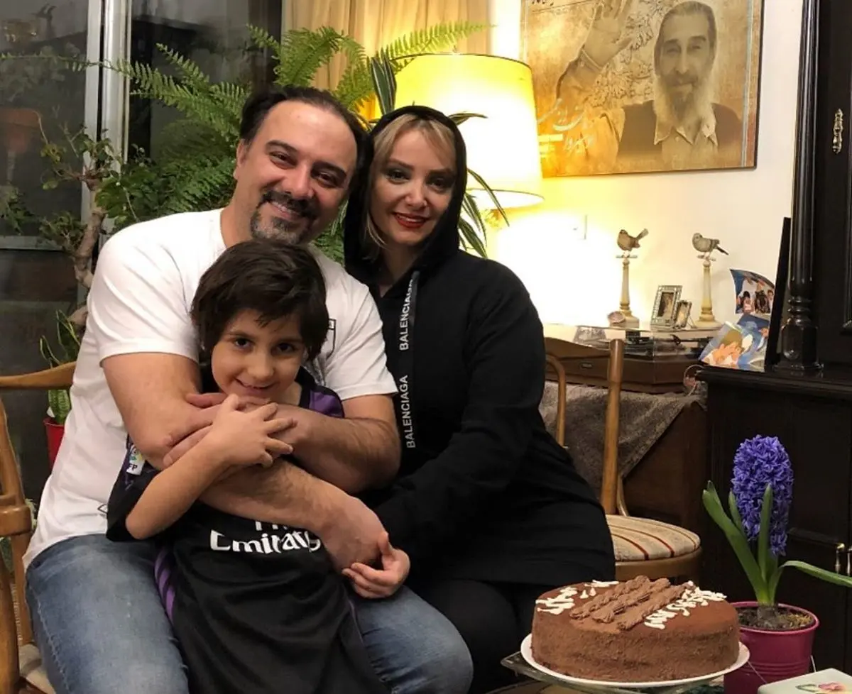 عکس خانوادگی برزو ارجمند