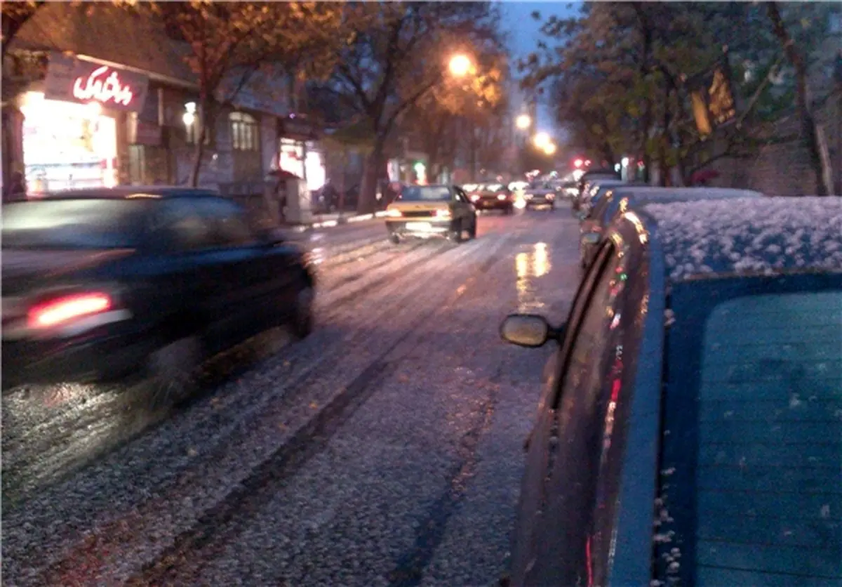 تبریز سفیدپوش شد/عکس