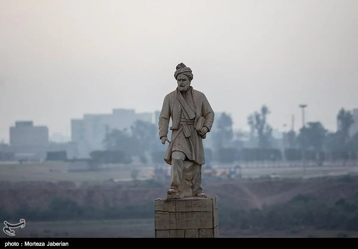 تصاویری از آلودگی هوای اهواز