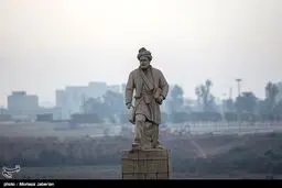 تصاویری از آلودگی هوای اهواز