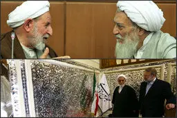 بازوبند «پهلوان اول» شهرِ اصولگرایان به کدام شیخ می‌رسد؟ /ائتلاف یزدی-مصباح در مقابل ناطق‌نوری و مکلاهای اعتدالی