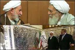بازوبند «پهلوان اول» شهرِ اصولگرایان به کدام شیخ می‌رسد؟ /ائتلاف یزدی-مصباح در مقابل ناطق‌نوری و مکلاهای اعتدالی