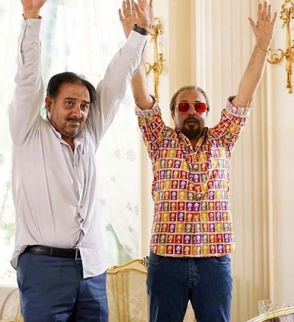 خلع سلاح بازیگران مشهدی در انفرادی + عکس