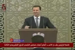 وقتي فشار رئيس جمهور هنگام سخنراني مي افتد! + ويدئو