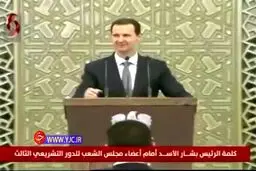 وقتي فشار رئيس جمهور هنگام سخنراني مي افتد! + ويدئو