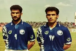 عکسی خاطره انگیز برای علی منصوریان