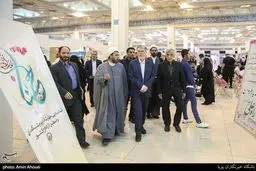 تصاویر: بازدید وزیر ارشاد از نمایشگاه بین المللی قرآن