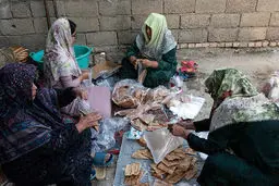 تصاویر/ افطاری ساده در آق قلا