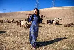 چند سکانس تصویری از «دختر کوچ نشین»، قهرمان کیک بوکسینگ ایران
