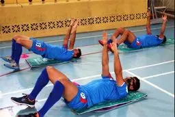 اولین تمرین تیم ملی در دوبی/تصاویر